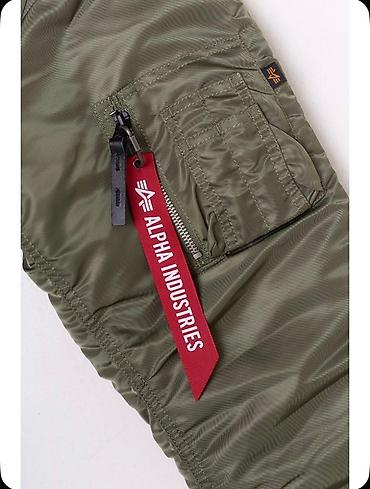 Личные вещи: Мужская парка Alpha Industries с меховым капюшоном. - Цвет: чёрный с — 4