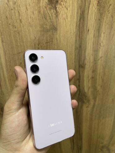 пленочный фото: Samsung Galaxy S23, Колдонулган, 256 ГБ, түсү - Кызгылт, Бөлүп төлөө менен, 1 SIM, eSIM