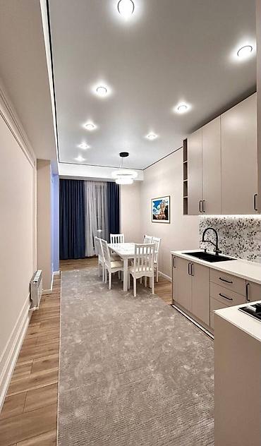 Продажа квартир: 2 комнаты, 82 м², Ак-Кеме Элитка, 3 этаж, Дизайнерский ремонт — 3