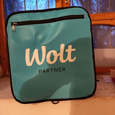 restoran avadanliqlari satisi: Wolt çantası satılır heç istifadə olunmayıb son qiymət 50 manat