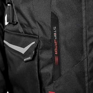 ski helanke: Moto jakna ADRENALINE – touring/adventure model sa višeslojnom — 4