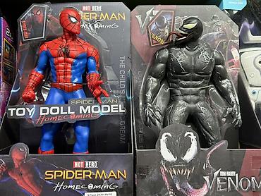 Набор фигурок супергероев: Spider‑Man Homecoming и Venom -