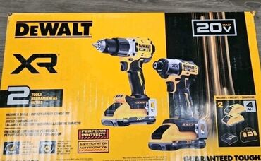 перфоратор на запчасти: Dewalt combo. dcd806,dcf845 2шт 4ah powerpack батарейкизу и сумка