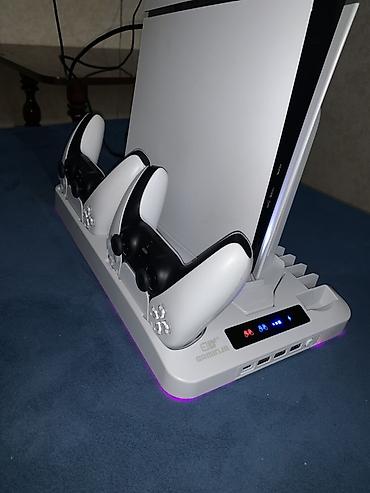 printer usb: PS5 üçün GAMINJA çoxfunksiyalı stend və dok stansiyası - Konsolu — 1