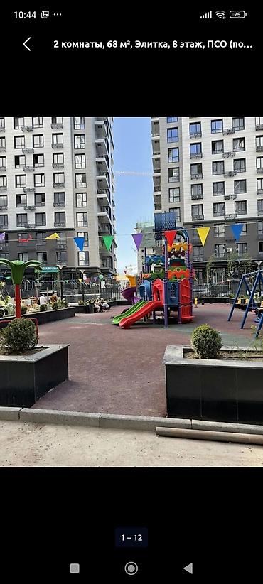 квартира 3: 3 комнаты, 96 м², Элитка, 8 этаж, ПСО (под самоотделку) — 3