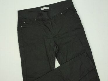 Women's Clothing: Material trousers for women, Denim Co, size L (EU 40)