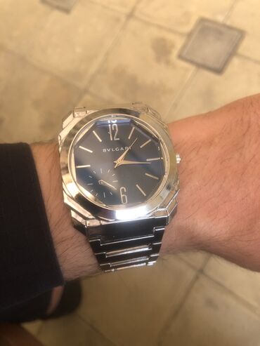 bvlgari saat qiymeti: İşlənmiş, Qol saatı, Bulgari, rəng - Gümüşü