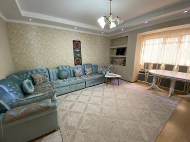 3 х комнатные квартиры в бишкеке в Кыргызстан | Долгосрочная аренда квартир: 3 комнаты, 80 м², Элитка, 4 этаж, Свежий ремонт, Центральное отопление