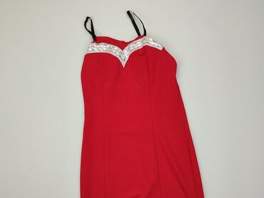czerwona sukienki ołówkowa na wesele: Сукня, S, стан - Дуже гарний