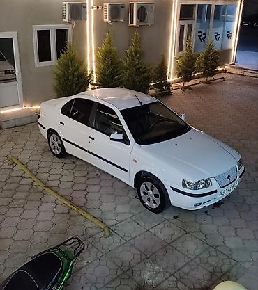 pec iran: İran Khodro Samand sedan Xüsusiyyətlər: - Kuzov: 4 qapılı sedan, ağ — 3