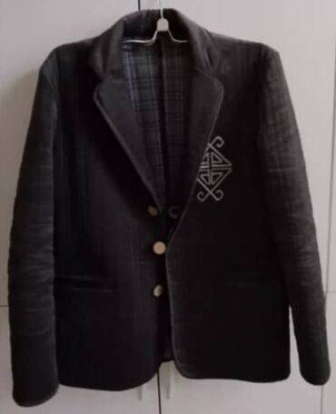 мужской чапан купить в бишкеке: Костюм 5XL (EU 50), цвет - Серый