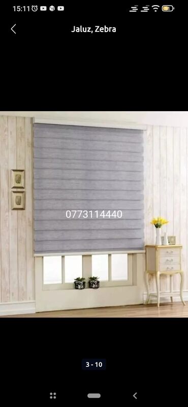 Jalüzlər: Plisse jalüzlər – pəncərəyə tam oturan, yuxarıdan-aşağıya və — 8