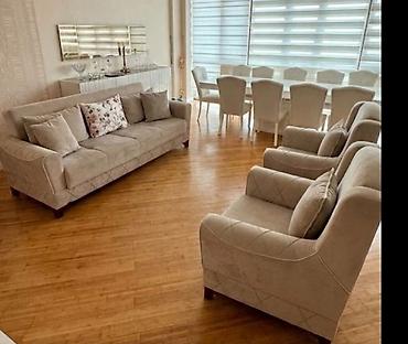 İşlənmiş, Divan, 2 kreslo, Bazalı, Açılan