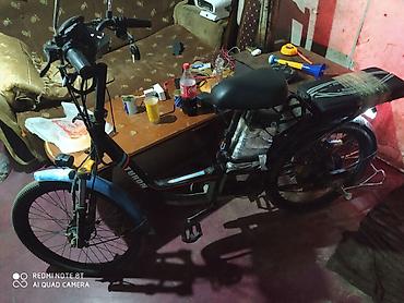 velosiped mingecevir: Elektrikli velosiped / moped tipli nəqliyyat vasitəsi. Şəkillərdə qara — 4