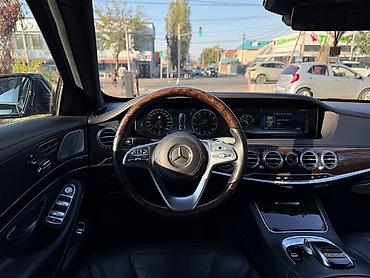 Транспорт: Mercedes-Benz S-Class: 2019 г., 4 л, Автомат, Бензин, Седан — 7