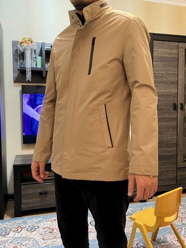 стильные мужские толстовки: Куртка M (EU 38), L (EU 40), цвет - Бежевый