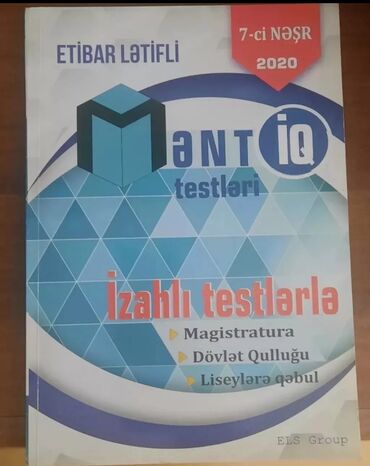 miq kurikulum kitabi: Məntiq kitabı satılır.Yeni kimi qalıbdır.Səliqəlidir.Dövlət