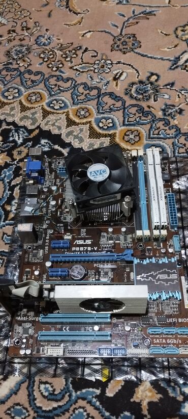 компьютер для работы: Материнская плата, Новый, Asus, Для ПК