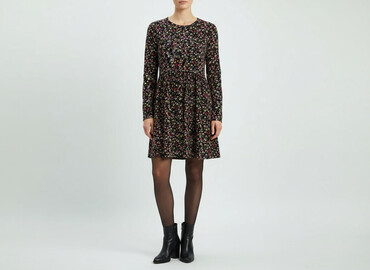 sukienki kopertowe na wesele dla puszystych: Sukienka damska, rozmiar S