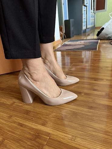 Оксфорды: Лодочки женские (2 пары) 1) Нюдовые лодочки - Цвет: бежевый (нюд) - — 1