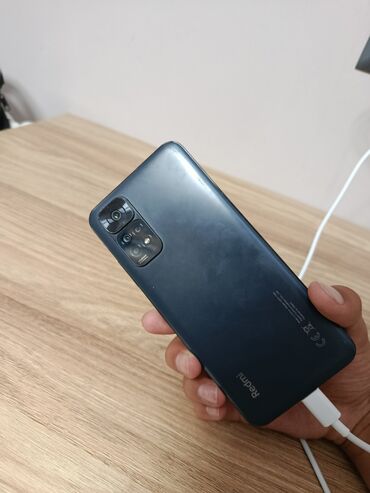 красивый номер телефона: Redmi, Redmi Note 11S, Колдонулган, 128 ГБ, түсү - Кара, 1 SIM, 2 SIM