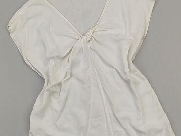białe krótka bluzki: Bluzka Damska, XS, stan - Dobry