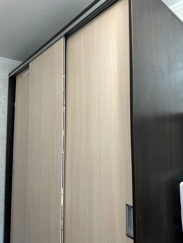 шкаф купе в прихожую мебель шкафы: Шкаф-купе с тремя раздвижными фасадами - Корпус: темный древесный