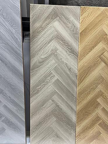 Ламинат: Ламинат/ПВХ-плитка «Ёлочка» (herringbone) - Формат: узкие планки для — 12