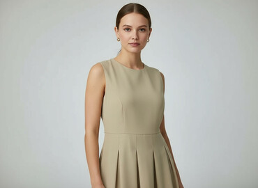 długi sweter jak sukienka: Women`s dress, size L (EU 40)