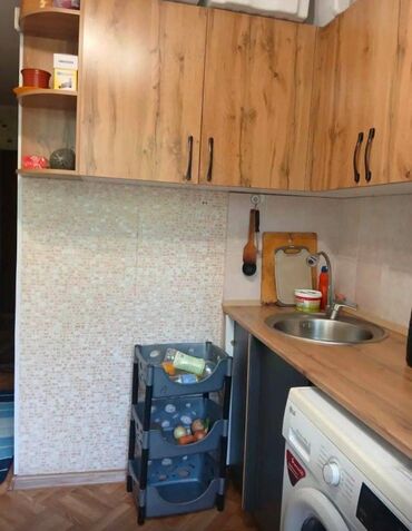 купить квартиру в бишкеке без ремонта: 2 бөлмө, 43 кв. м, 104-серия, 1 кабат