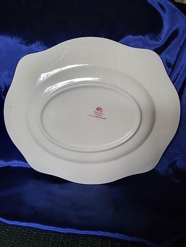 Ostali antikviteti: Servirni tanjir 1930g+ Johnson Brothers Old Britain Castels,Engleska — 13