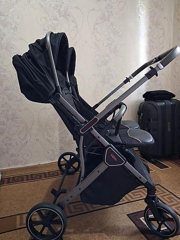 carrello коляска: Коляска, цвет - Черный, Новый — 5