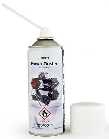 jonizator vazduha: Compressed air duster Gembird kompresovani vazduh, 400ml, 600ml, 750ml — 1