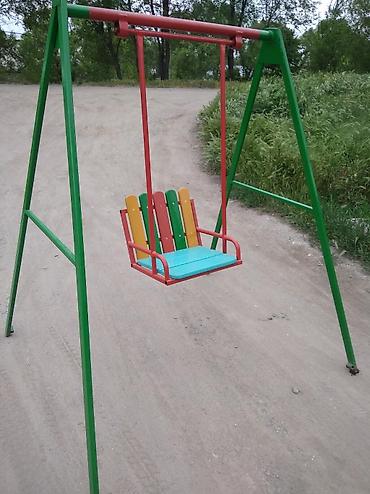 детские качели горки: Детские качели. Изготавливаем детские качели, горки, песочницы — 2