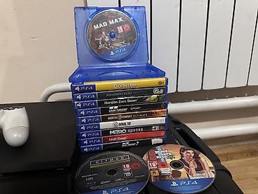 ea play: PlayStation 4 slim 500gb с оригинальным джойстиком. Игры продаются — 3