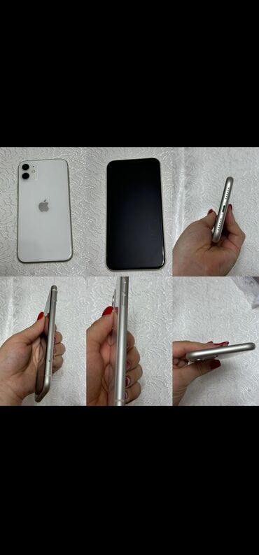 iphone 12 qiymet: IPhone 12, 128 GB, White Titanium, Barmaq izi