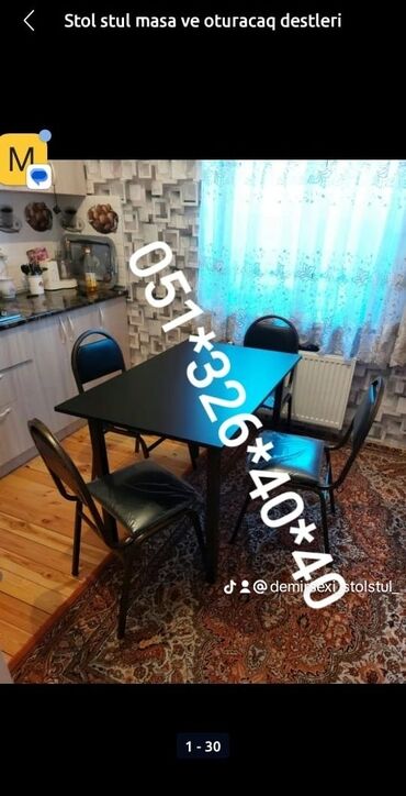 Bağ, çöl oturacaqları: Yeni, Sadə stul, Metal, Azərbaycan -da lalafo.az — 5 Bağ, çöl oturacaqları: Yeni, Sadə stul, Metal, Azərbaycan — 5