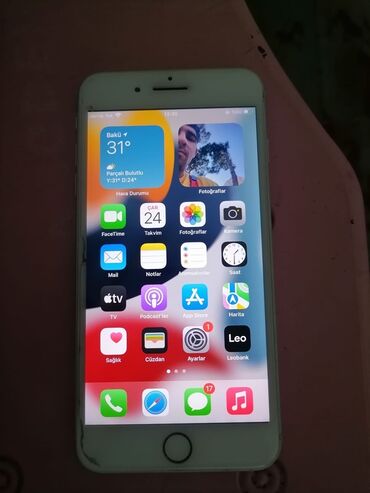 iphone 6 plus satilir: IPhone 7 Plus, 128 GB, Space Gray, Barmaq izi