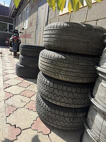 железная корзина: Продаю диски р15 на мерс с резинами В хорошем состоянии Без варки — 2