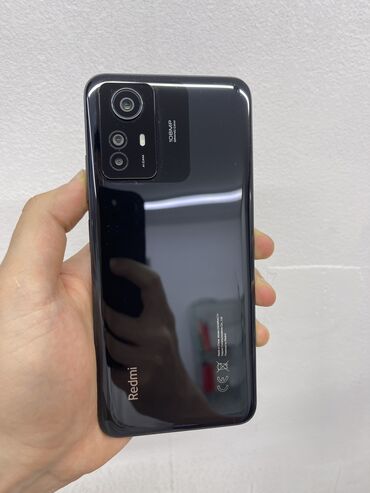 мятины: Xiaomi, Redmi Note 12S, Б/у, 256 ГБ, цвет - Черный, 2 SIM
