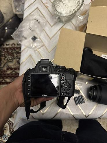 nikon d5600: Nikon D3100 18-55 VR Kit fotoaparat dəsti səliqəli vezyetdedir — 6