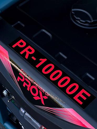 Генераторы: Бензиновый генератор PROX PR-4500E - Электростанция на колесной раме — 13