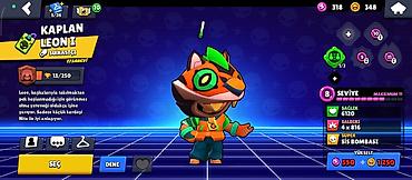 das sekilleri: Brawl Stars hesabı – yüksək səviyyəli brawlerlər və nadir skinlər — 2