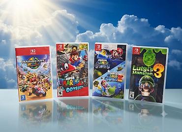 Набор игр для Nintendo Switch (физические издания, картриджи в