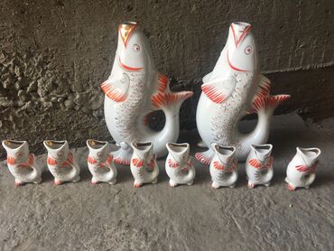 Ёлочные шары и украшения: Статуетки рыбка