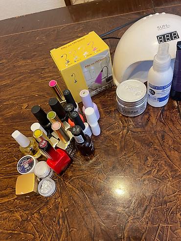 meta eynək: Manikür və gel dırnaq üçün tam dəst - UV/LED lampa: SUN5 UVLED Nail — 3