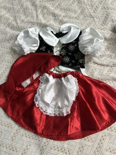 костюмы для ролевых игр: Детский карнавальный костюм «Красная Шапочка» Комплектация: - Платье