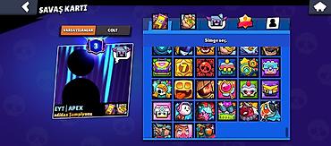 İT, kompüterlər, əlaqə: Brawl Stars oyunu üçün hesab - Kupa: 11,312 - Savaşçılar: 71/104 - — 42