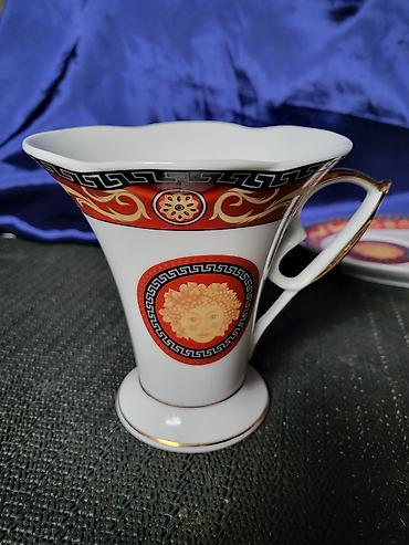 Kuhinjski setovi: Solja vintaz za kafu,caj Versace Meduza. Solja vintaz za — 5