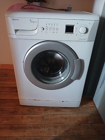 Paltaryuyan maşın Beko, 5 kq, İşlənmiş, Avtomat, Qurutmasız, Kredit yoxdur lalafo.az -da Paltaryuyan maşın Beko, 5 kq, İşlənmiş, Avtomat, Qurutmasız, Kredit yoxdur